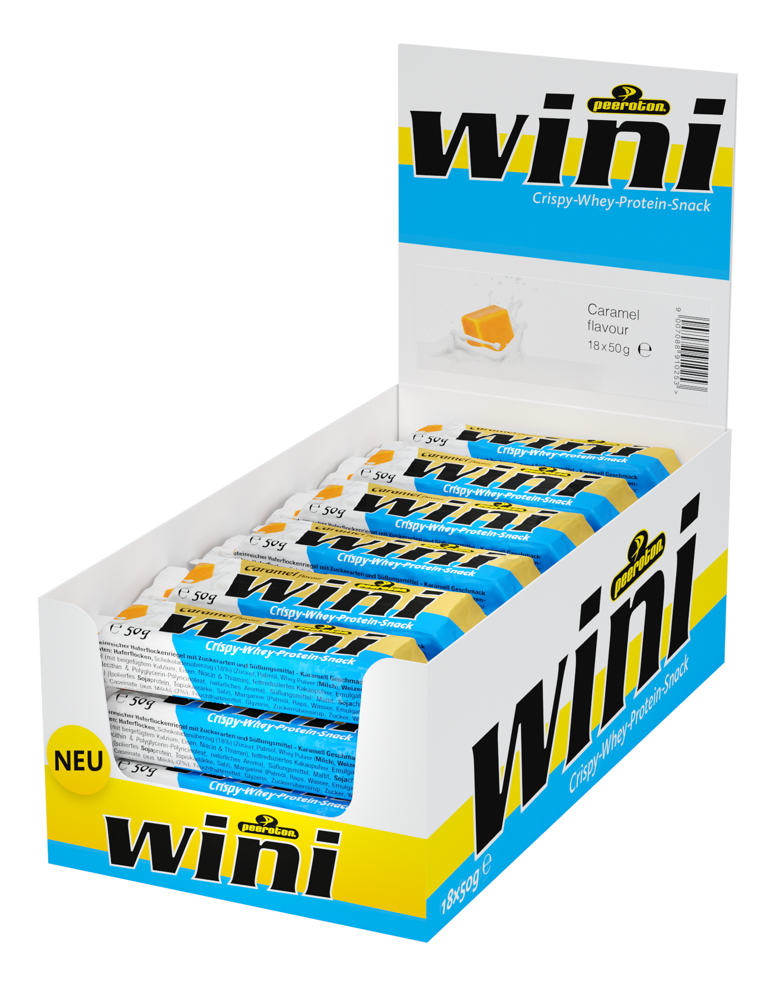 WINI Crispy-WHEY Protein Bar 18x50g