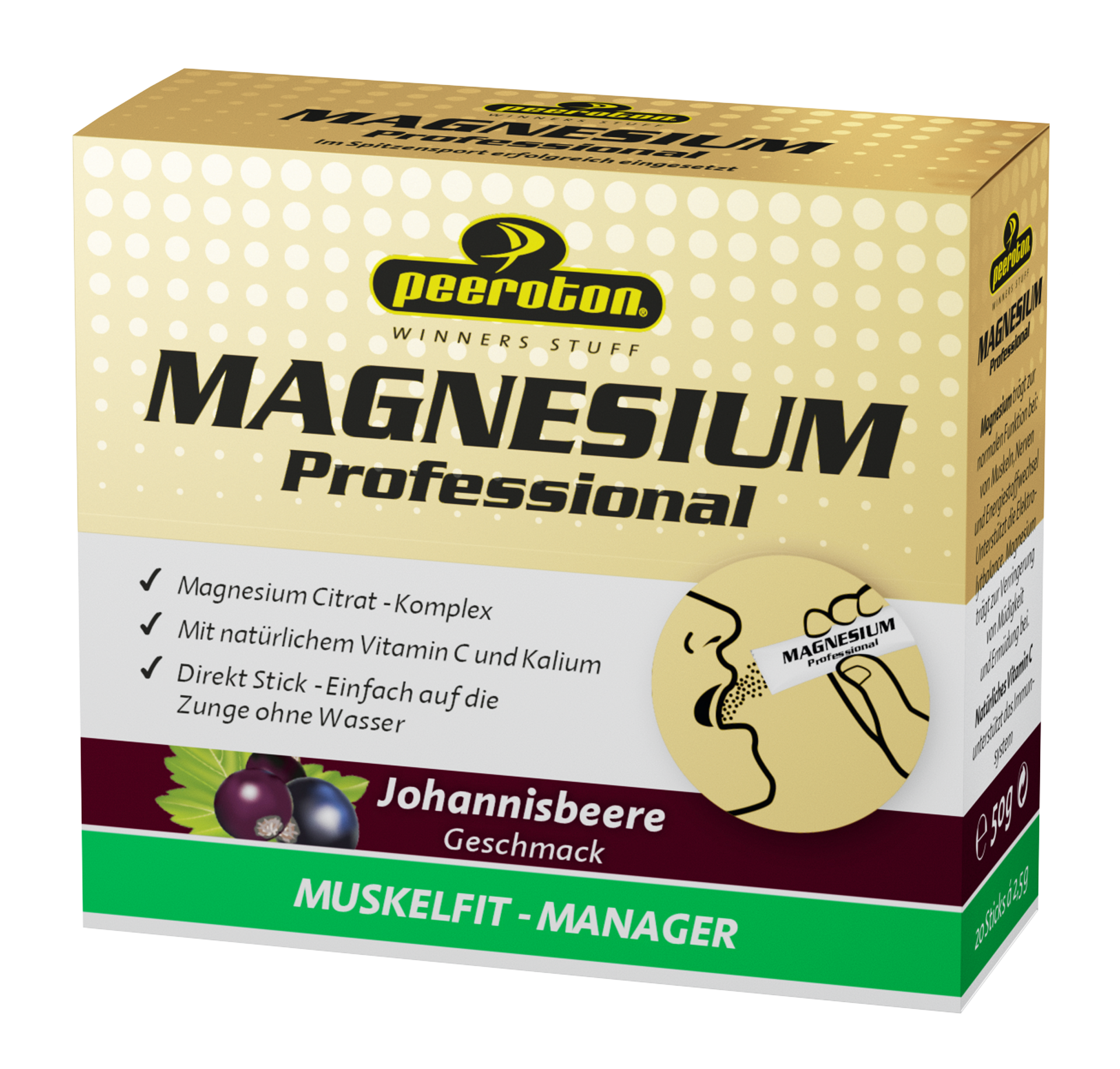 MAGNESIUM Professional - 20 Sticks