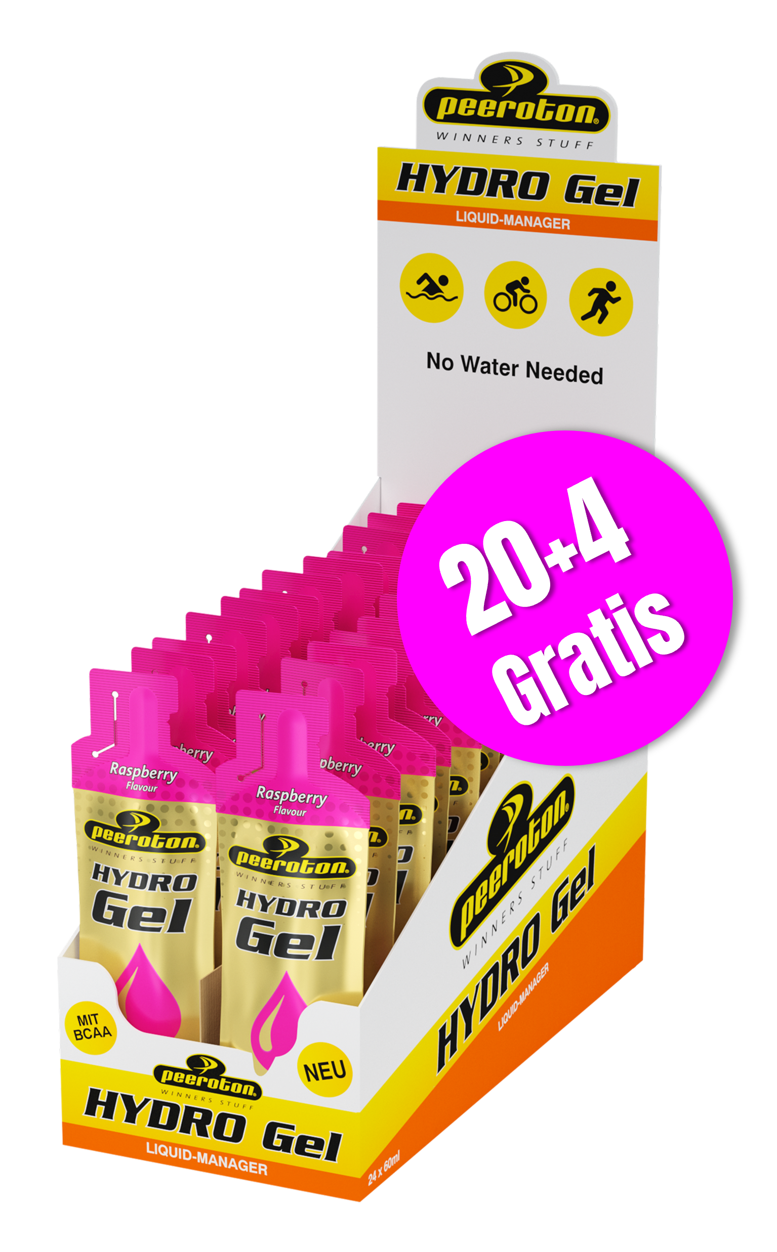 HYDROGEL mit BCAA 24x60ml