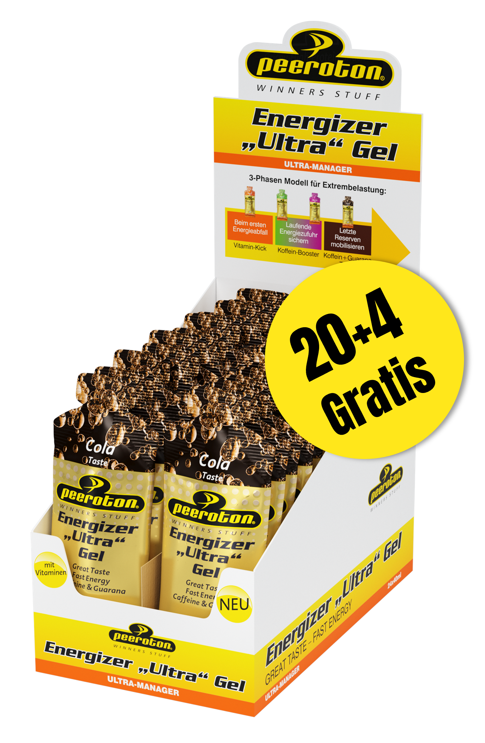 ENERGIZER ULTRA Gel 24x40g