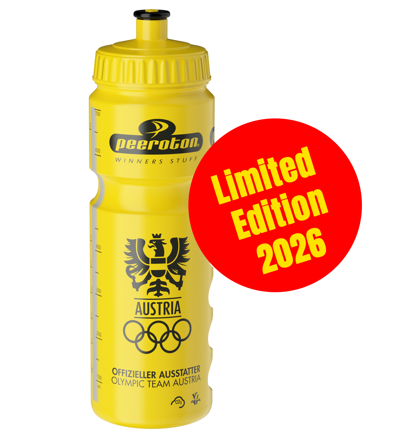 Profi Trinkflasche - Olympia Team 2026 Austria 750ml