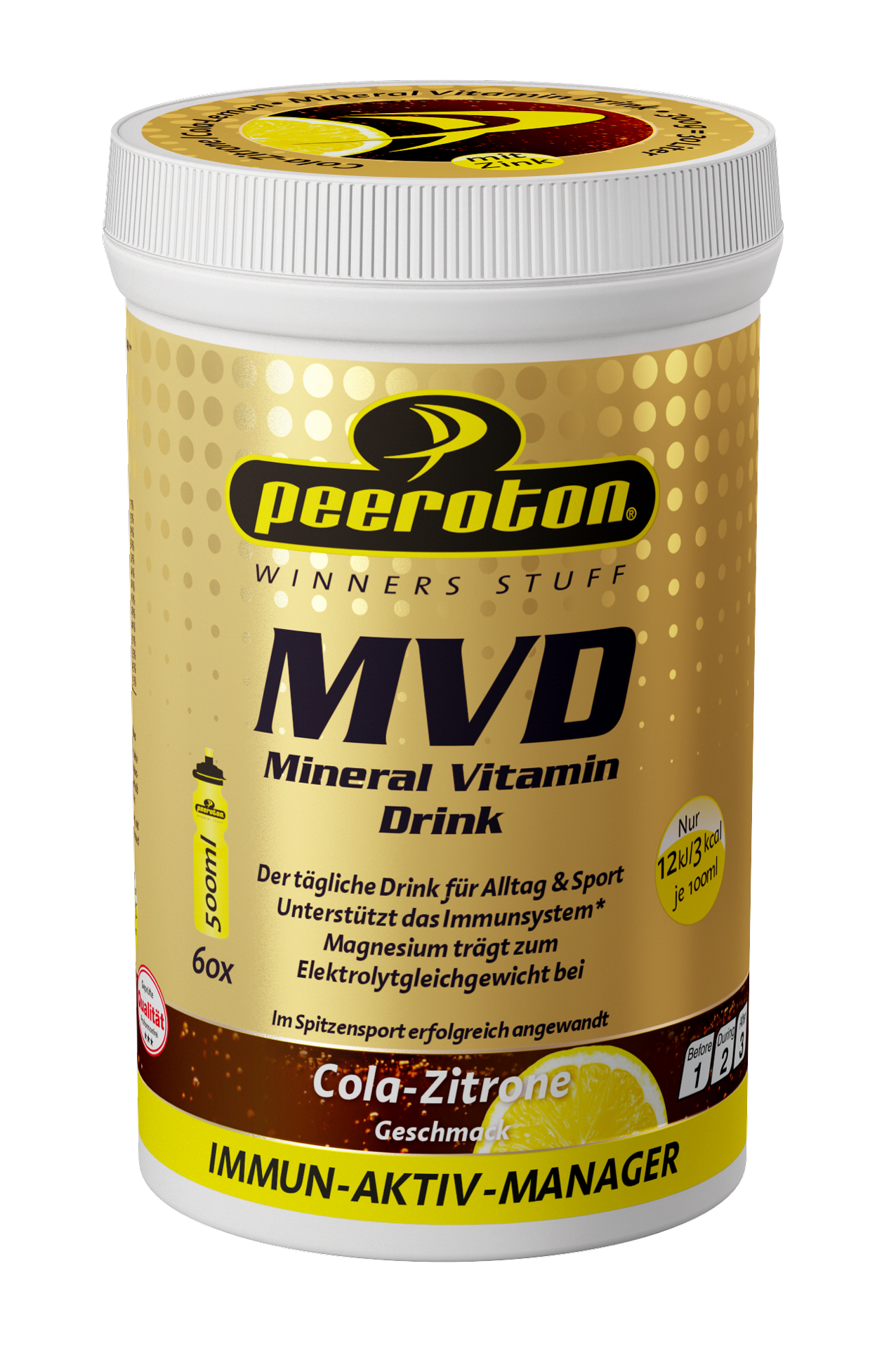 MVD - Mineral Vitamin Drink Sportcola -Zitrone 300g NR1