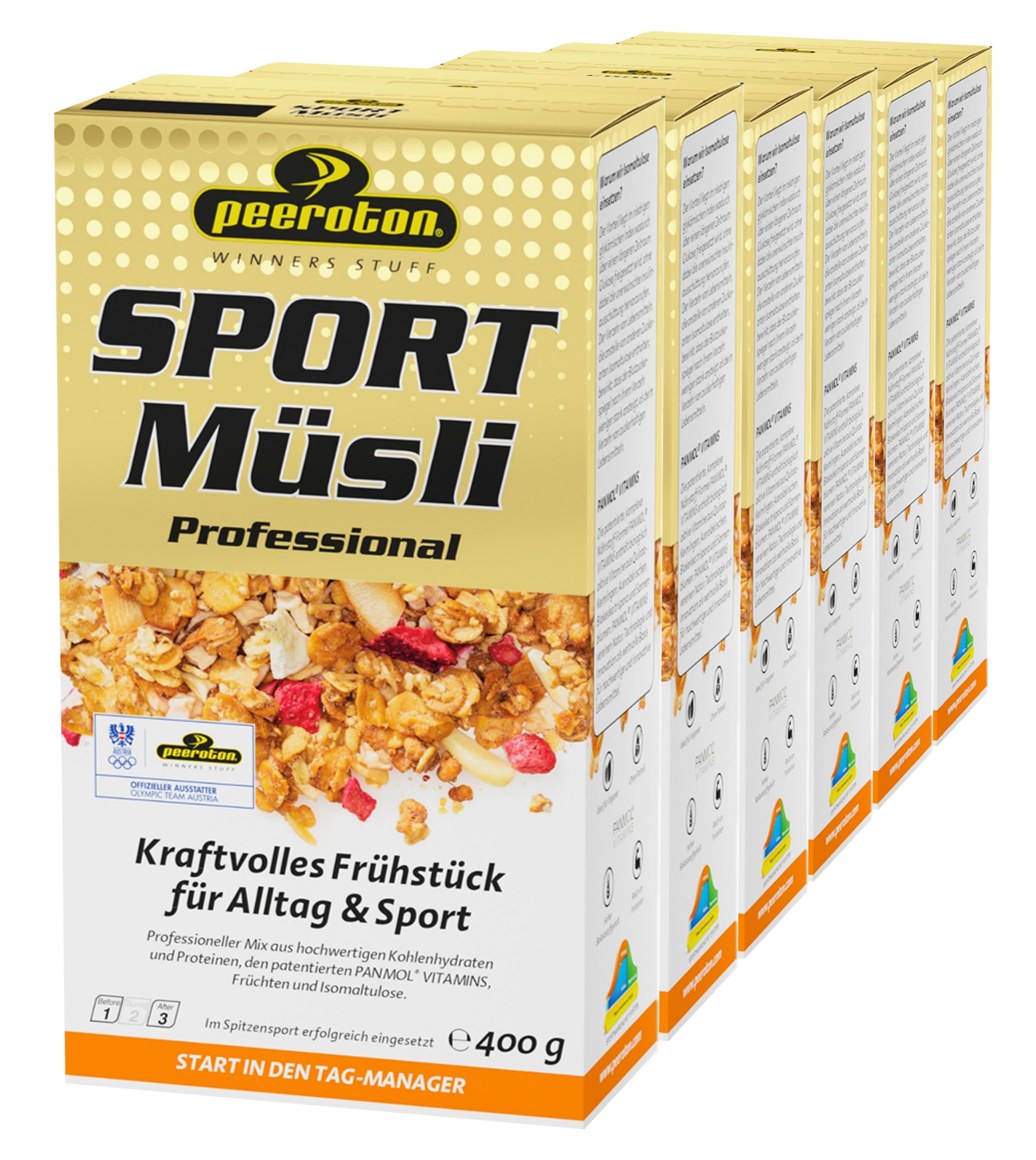 SPORT Protein Müsli Professional - 6er Vorteilspack