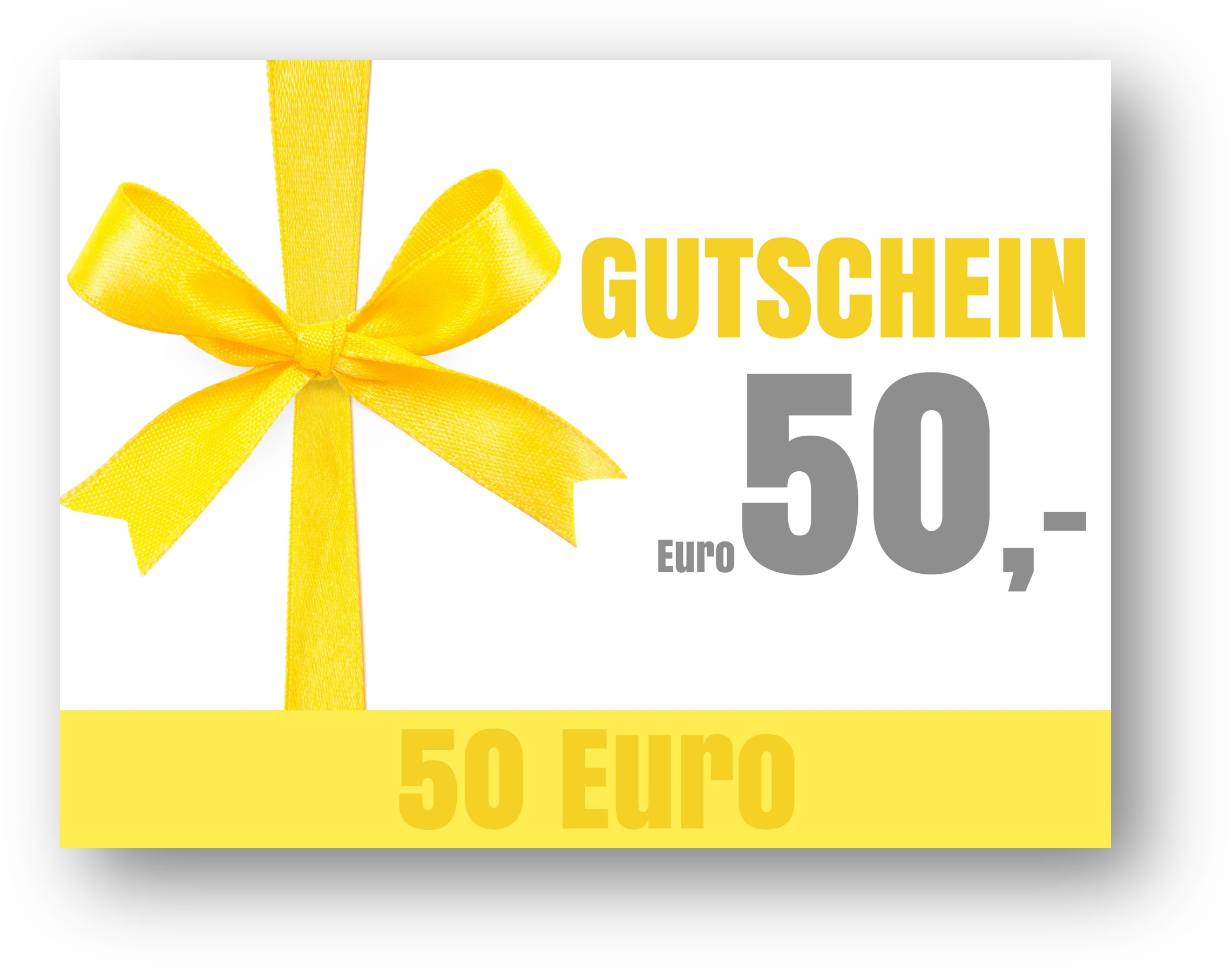 Gutschein 50 Euro