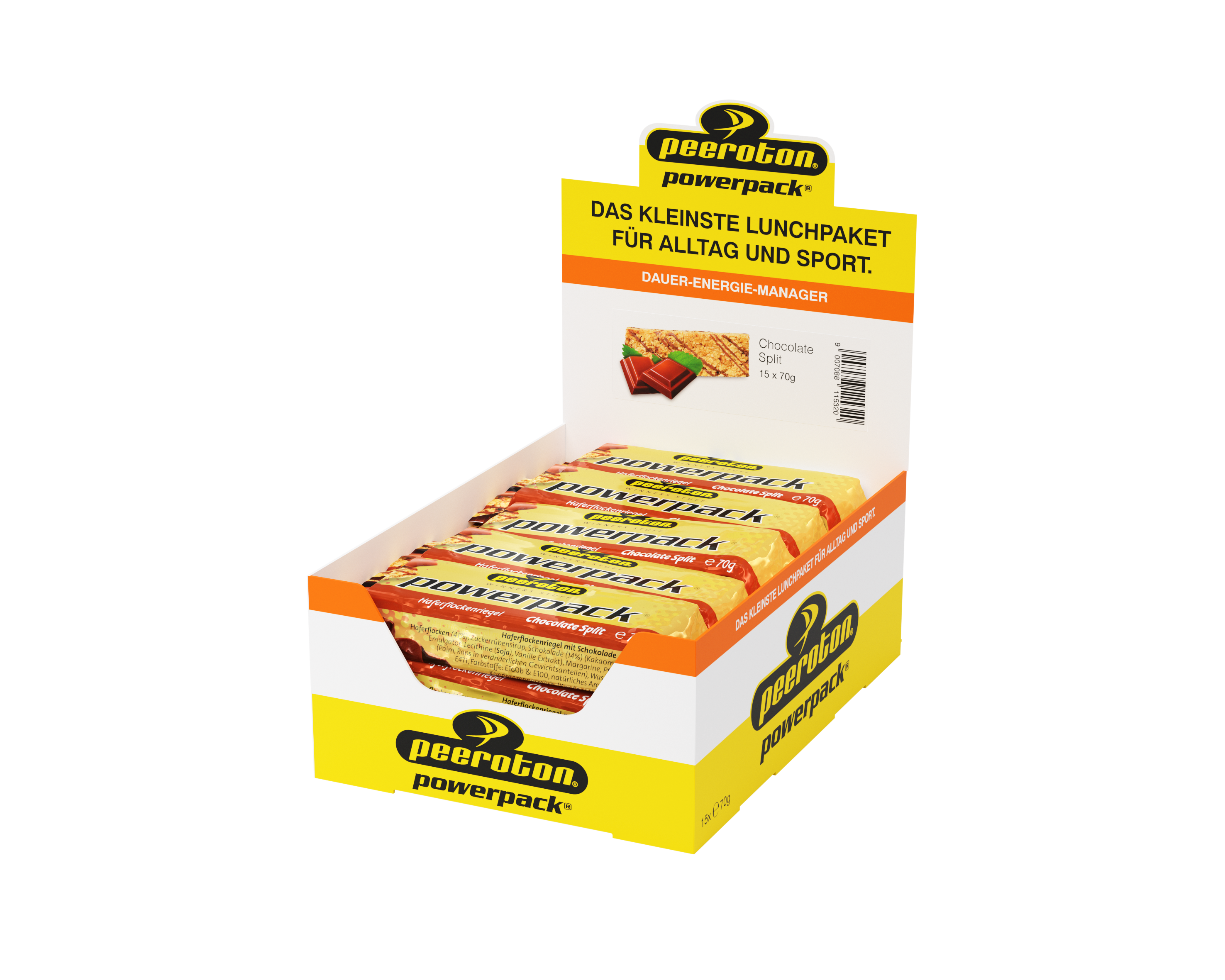 POWERPACK Energie Riegel 15x70g