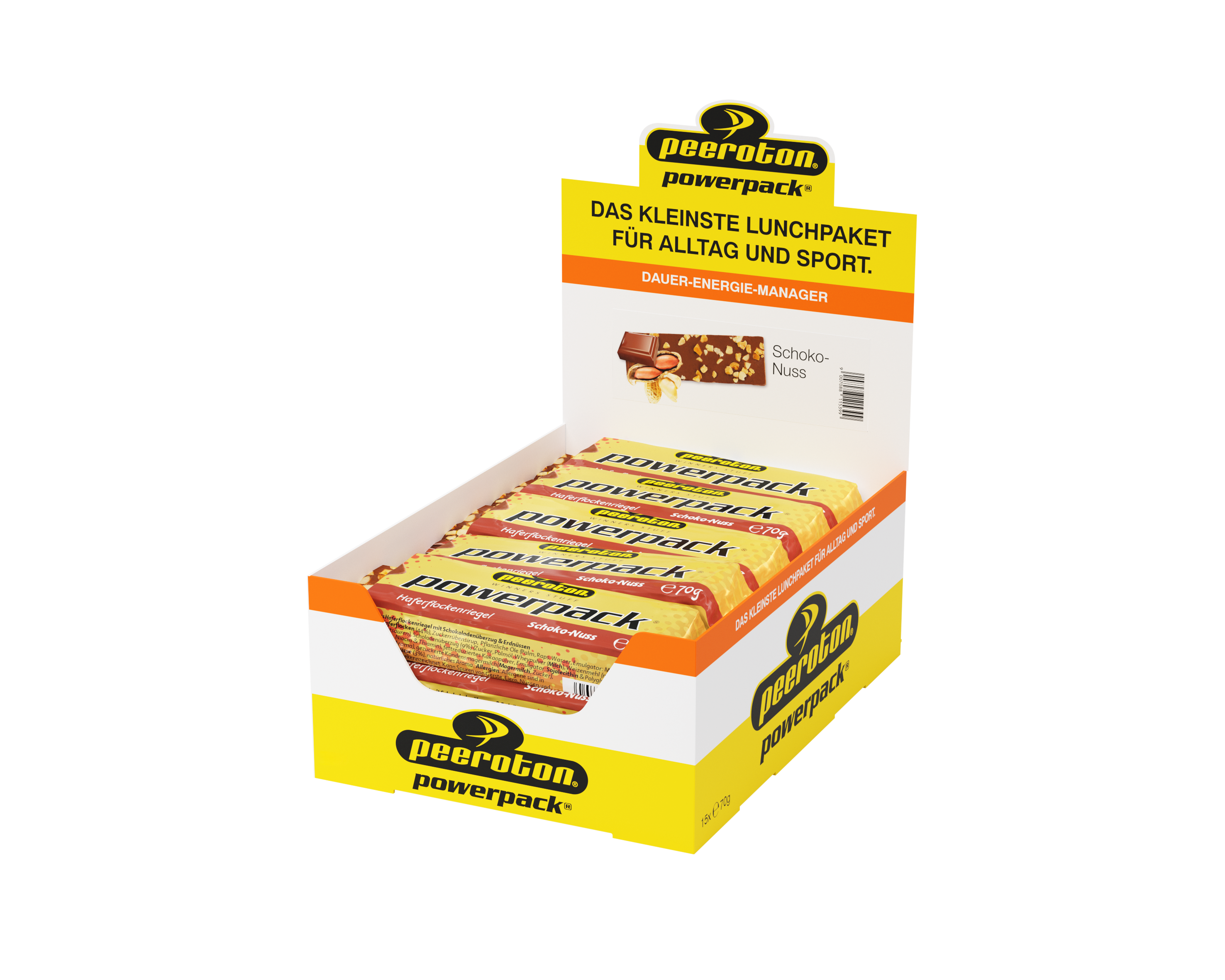 POWERPACK Energie Riegel 15x70g