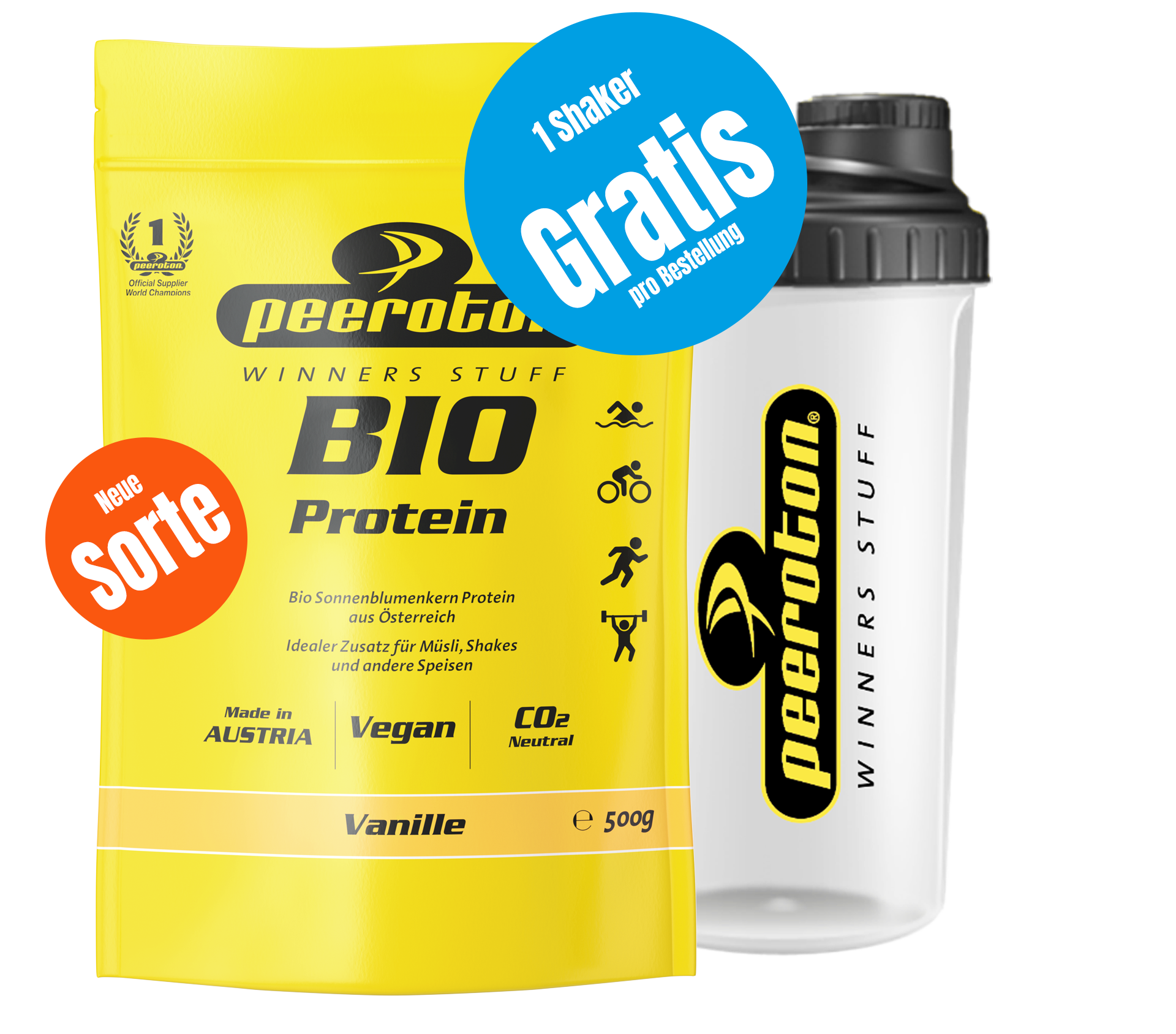BIO Vegan Protein Pulver Mix 500g