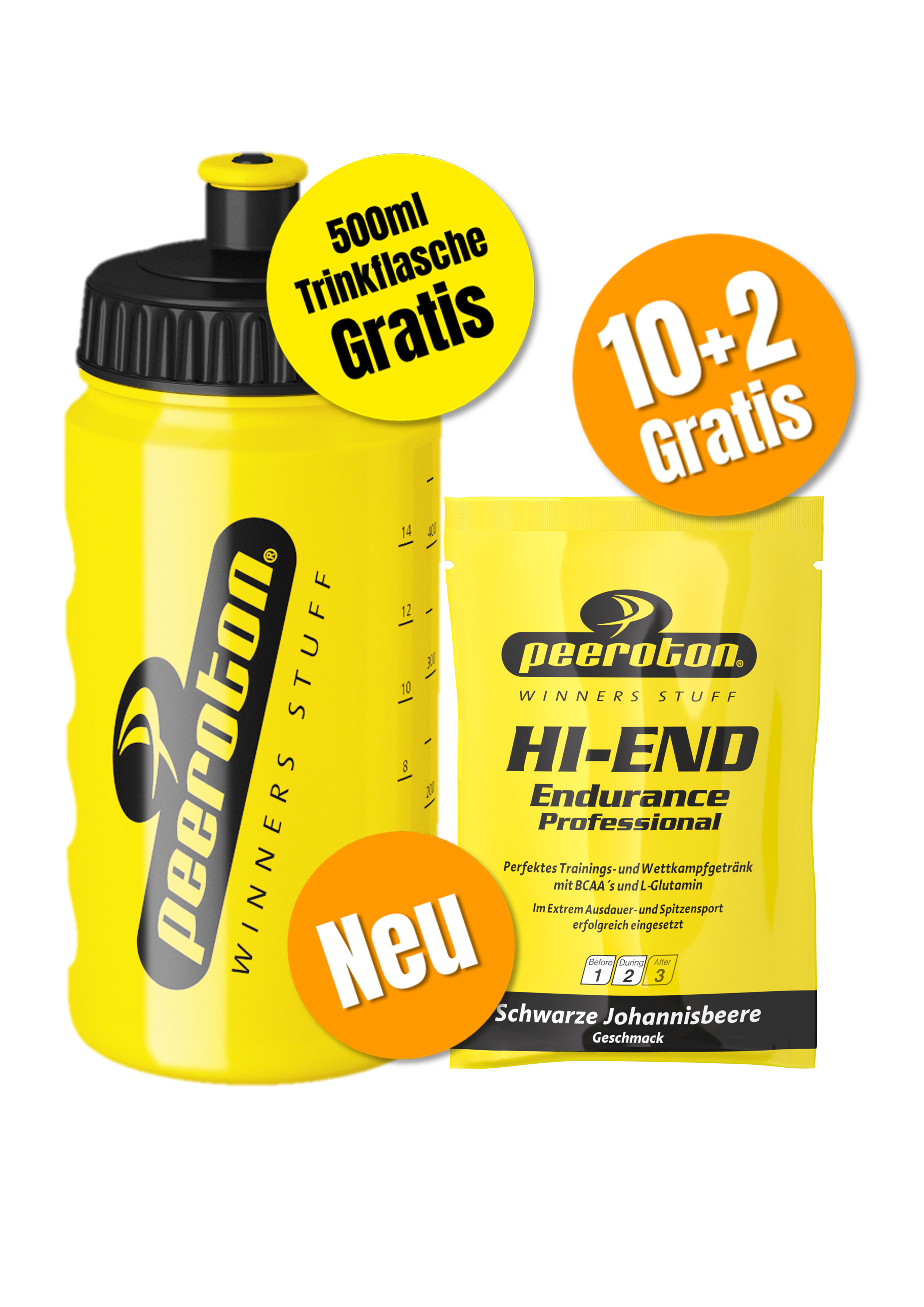 Hi-End Ausdauer Energie - Travel Paket 